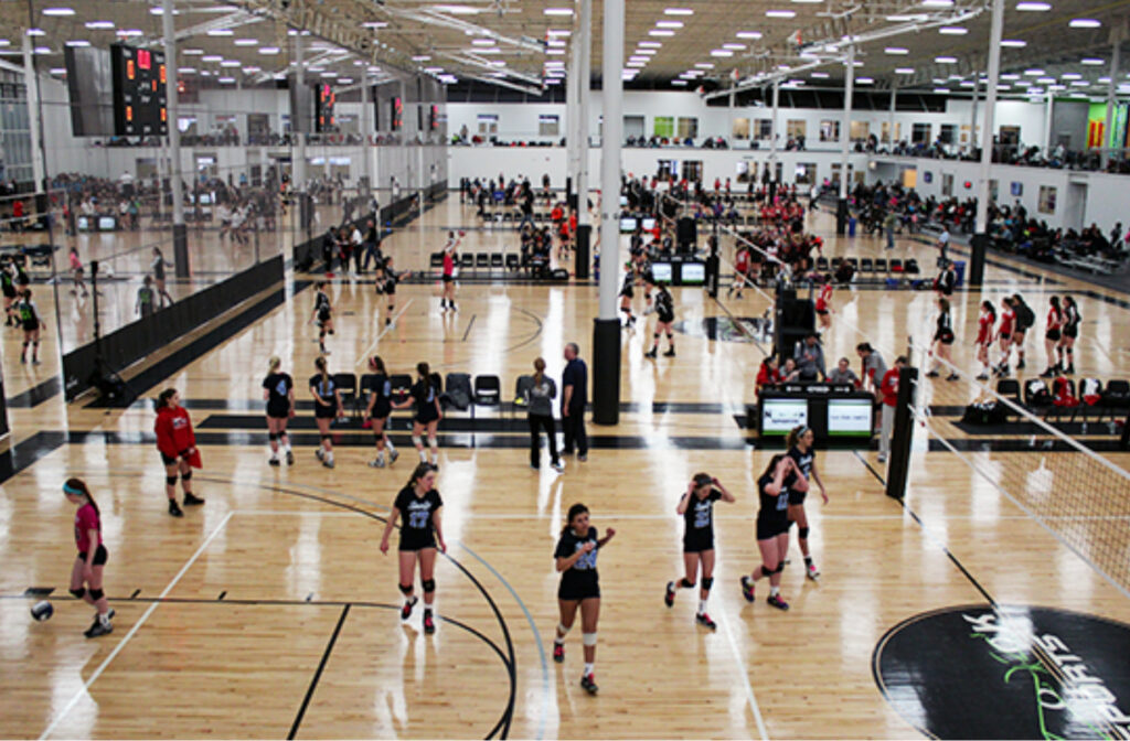 Volleyball Courts at Spooky Nook